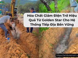 Hóa Chất Giảm Điện Trở Hiệu Quả Từ Golden Star Cho Hệ Thống Tiếp Địa Bền Vững