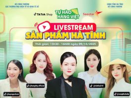 LIVESTREAM SẢN PHẨM HÀ TĨNH – TINH HOA QUÊ HƯƠNG TRÊN TIKTOK